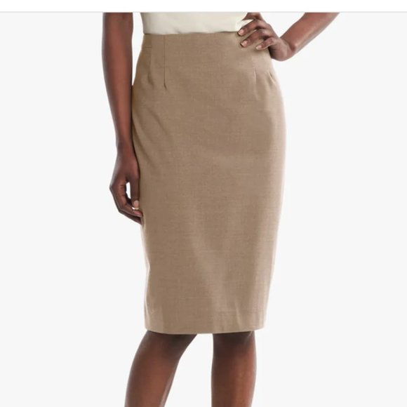 MM LaFleur - The Cobble Hill Skirt in Savannah (Tan)